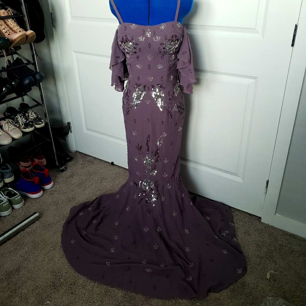 Sequin Evening Gown